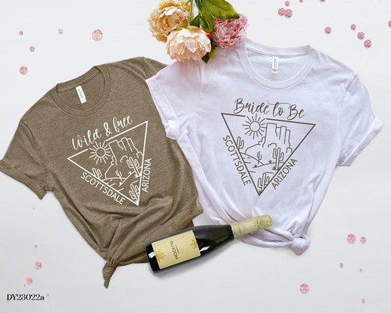 Camp Bachelorette Shirt, Bachelorette Party Shirts, Scottsdale Bachelorette Shirts, Desert Bachelorette, Bridesmaid Shirts, Bridal Party Tee