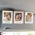 Custom Photo Car Visor Clip, Fathers Day Gift For Dad, Drive Safe Daddy Gift, Husband Gift Drive Safe Sun Visor Clip, Dad Car Accessories
