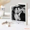 Custom Photo Building Block, Valentines Day Gift for Couple, Personalized Couple Photo Block, Dad Puzzle Gift, Gift For Husband