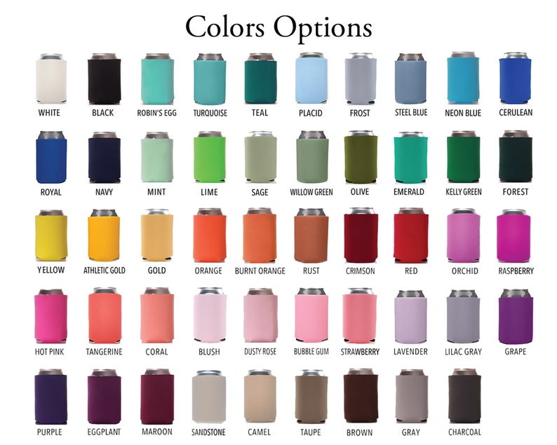 Bachelorette Party Can Coolers, Personalized Bach Party Favors, Let's