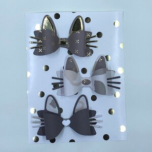 Cat Bow Die Cuts