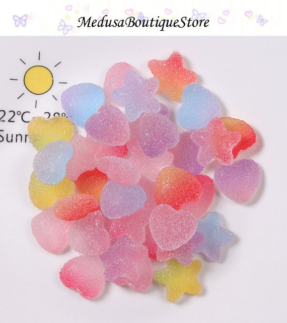 Lovely Bowknot Charms, Mini Resin Charms for DIY Jewelry Making