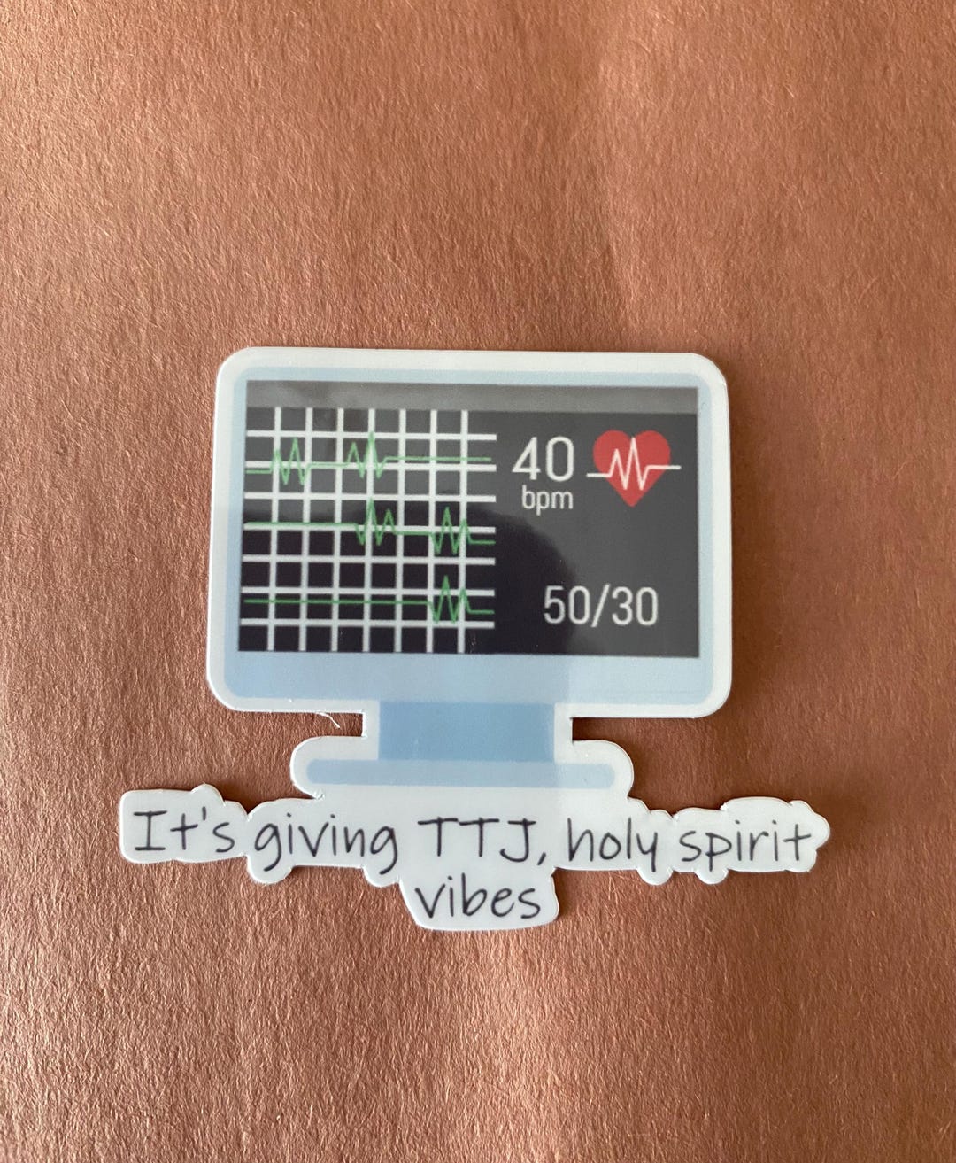 Telemetry Box Stickers Telemetry TTJ Sticker | Holy Spirit Sticker | Vet Tech Sticker ...