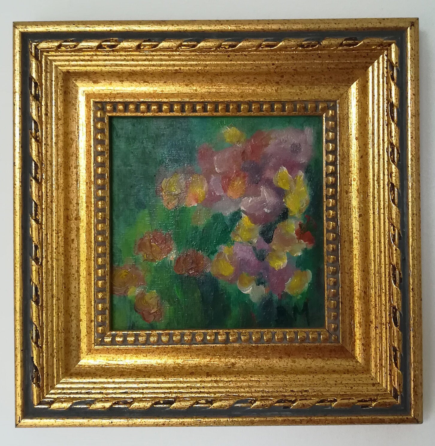 Tableau Floral Décoratif - Peinture à L'huile Fleurs Ii