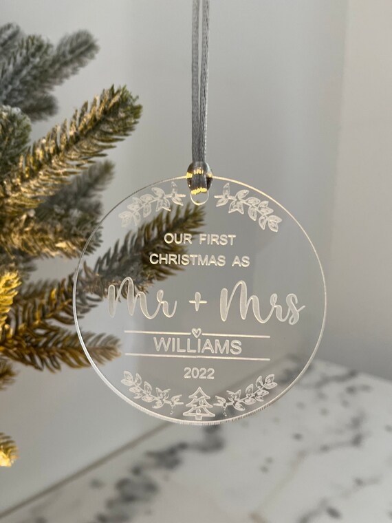 Mr & sale mrs ornament