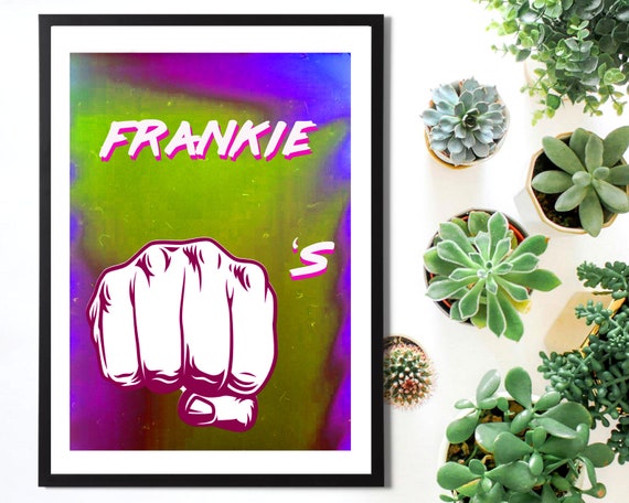 Dj Frankie Knochel Disco Druck Pop Art Druck Legendare Etsy