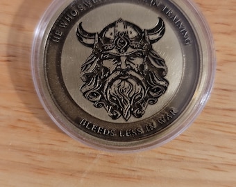 40mm Viking Challenge Coin