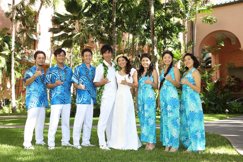 Hawaiian Baby Frill Wedding Dress from Princess Kaiulani Fashions Holomuu, Beach Wedding, Hawaiian style, Made-to-order Style21213 image 8