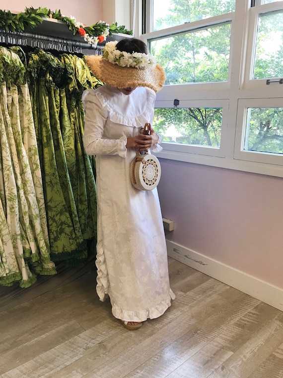 Design Hawaiian Long Sleeve Dress 