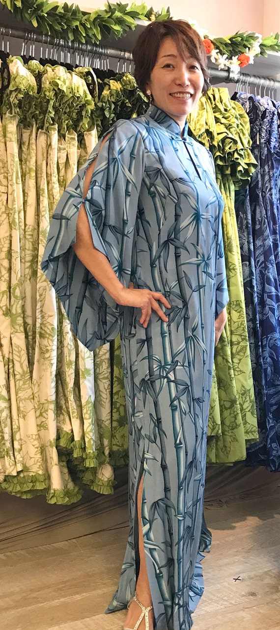 Hawaiian kimono deals dress