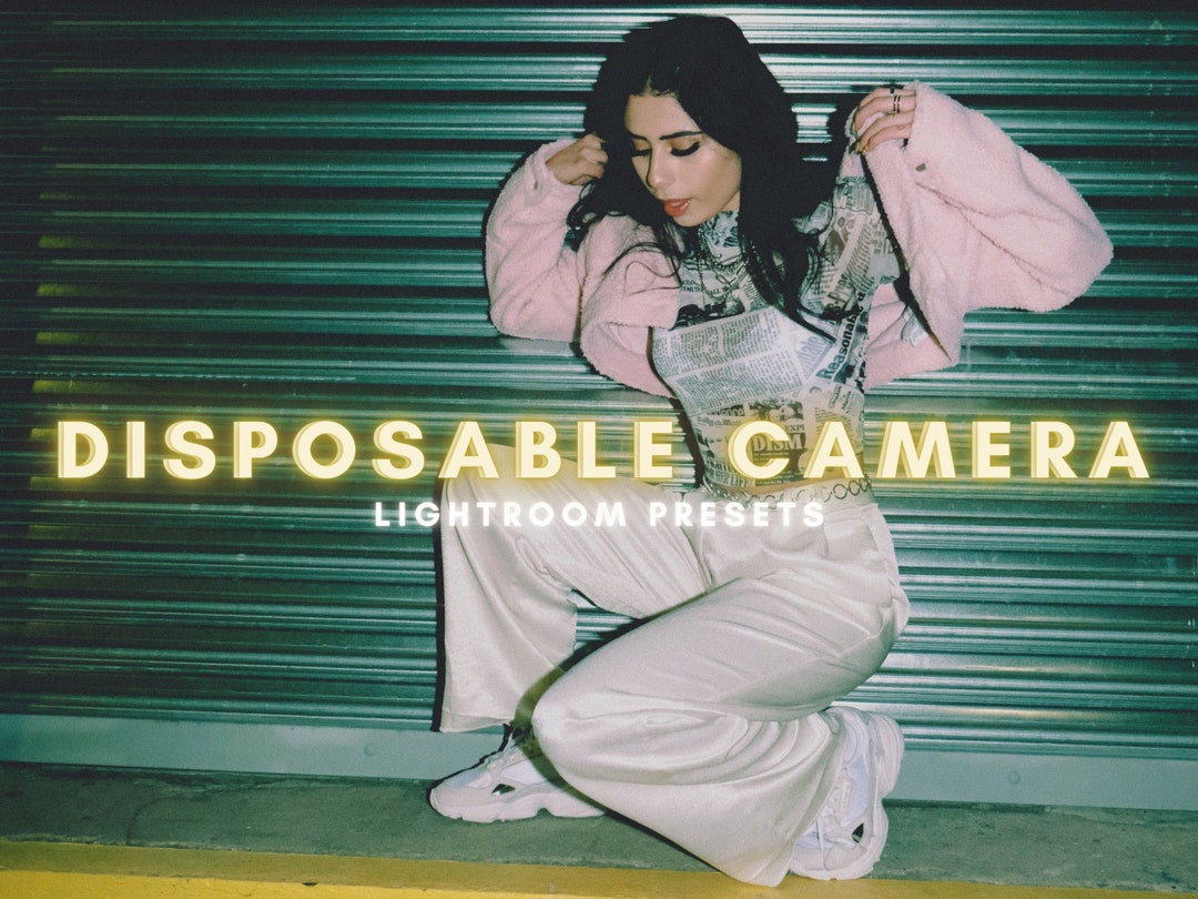 Disposable Camera Film Lightroom Presets for Mobile and Desktop, Retro