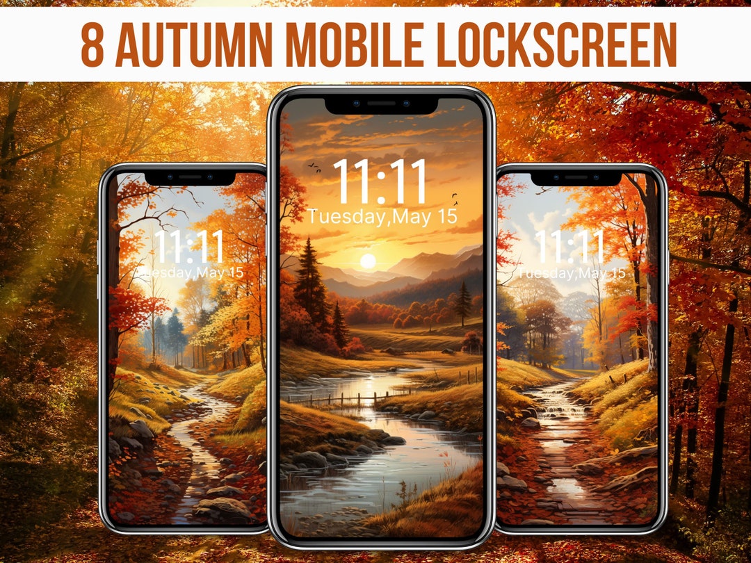 8 Iphone Lockscreen Landscape Wallpaper Bundle Set of - Etsy