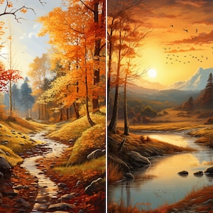 8 iPhone Lockscreen, Landscape Wallpaper Bundle, Set of Lockscreen for