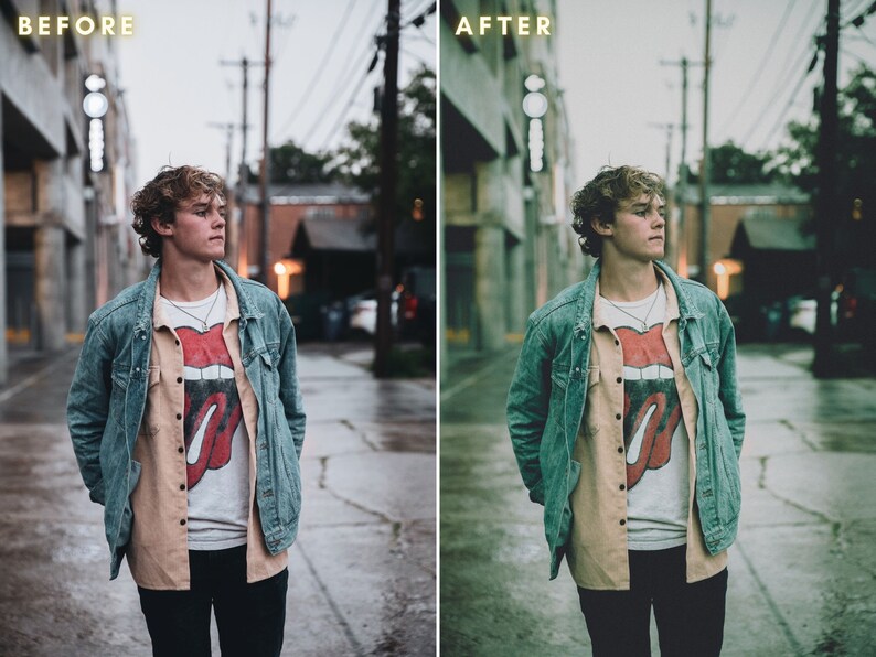 Disposable Camera Film Lightroom Presets for Mobile and Etsy