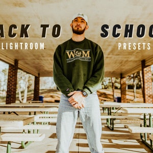 Back To School Best Lightroom Presets for Mobile And Desktop photo Editing, Photo Filters for android and Iphone, XMP and DNG mobile presets