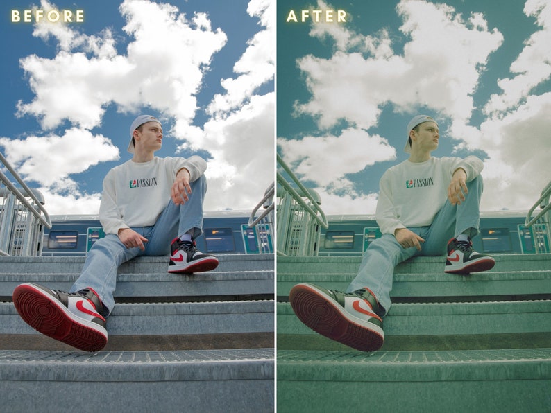 Disposable Camera Film Lightroom Presets for Mobile and Etsy