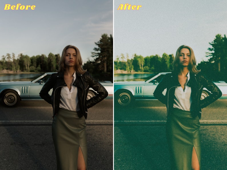 Analog Camera Lightroom Presets Film Presets for Mobile and Etsy