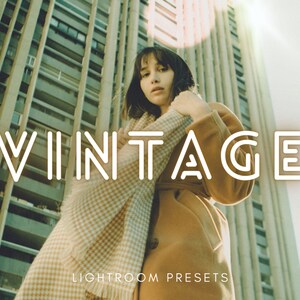 7 Film Lightroom Presets For Mobile and Desktop, Vintage Film Editing, Influencer presets, VSCO Presets