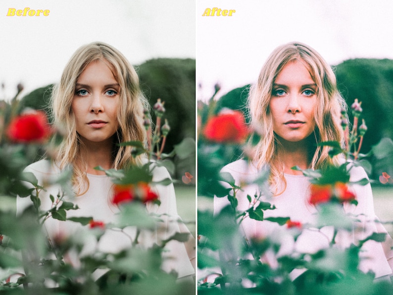 Analog Camera Lightroom Presets Film Presets for Mobile and Etsy