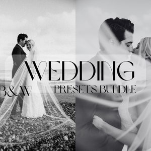 10 Luxury Wedding Presets For Lightroom Mobile and Desktop, Aesthetic Wedding Filter, Natural Instagram Photo Presets