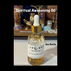 Spiritual Awakening Ritual Oil Ascension Oil Intention Oil Flying Witch Oil bild 1