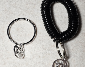 Pentagram Keychain