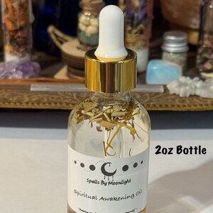 Spiritual Awakening Ritual Oil Ascension Oil Intention Oil Flying Witch Oil bild 2
