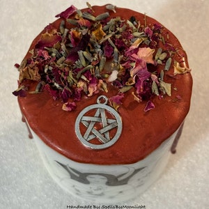 Hekate Altar Candle Hecate Candle Honor And Work With Hekate Goddess Candle afbeelding 4