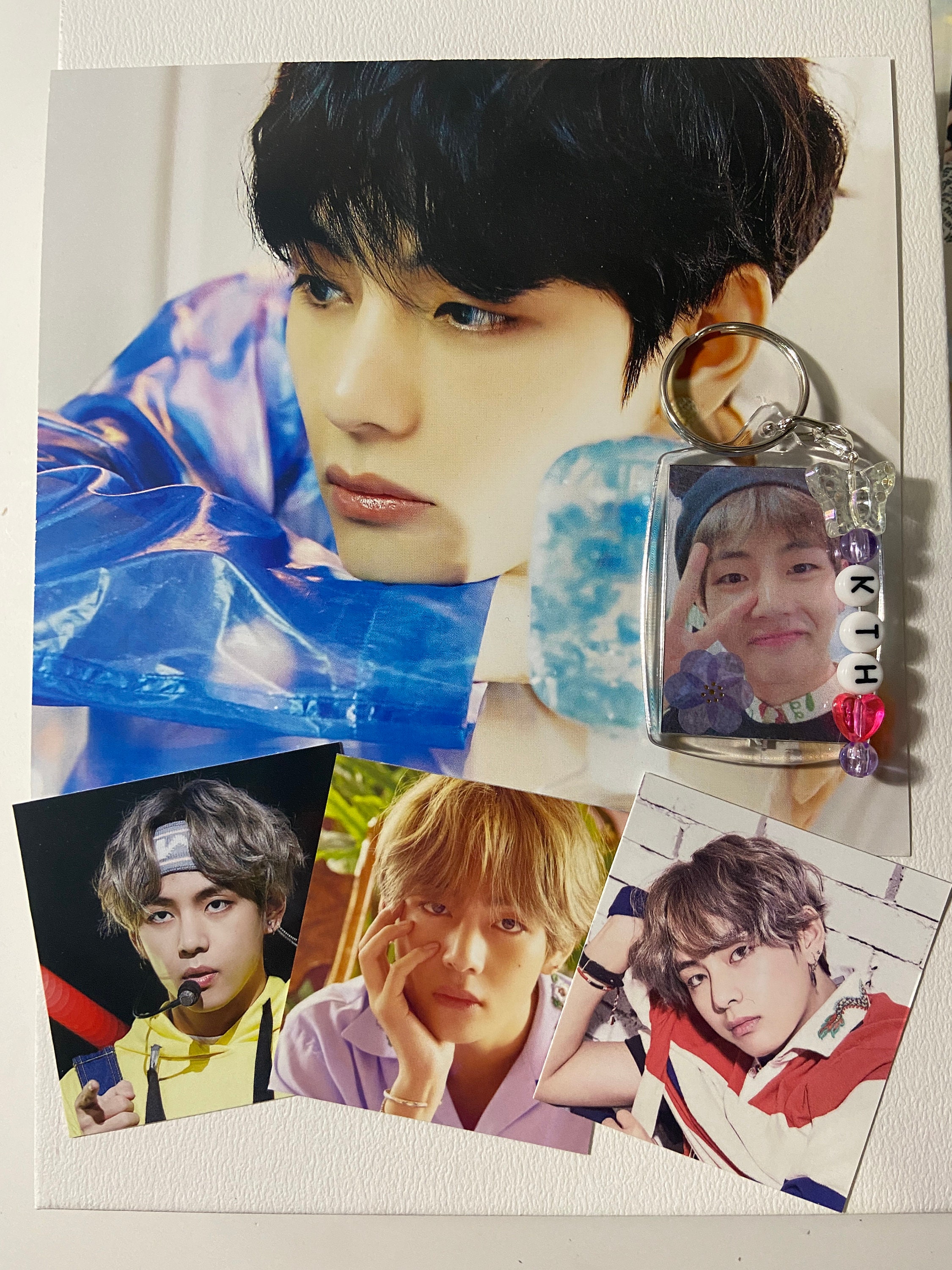 Bts paquete de llavero sesgo Etsy