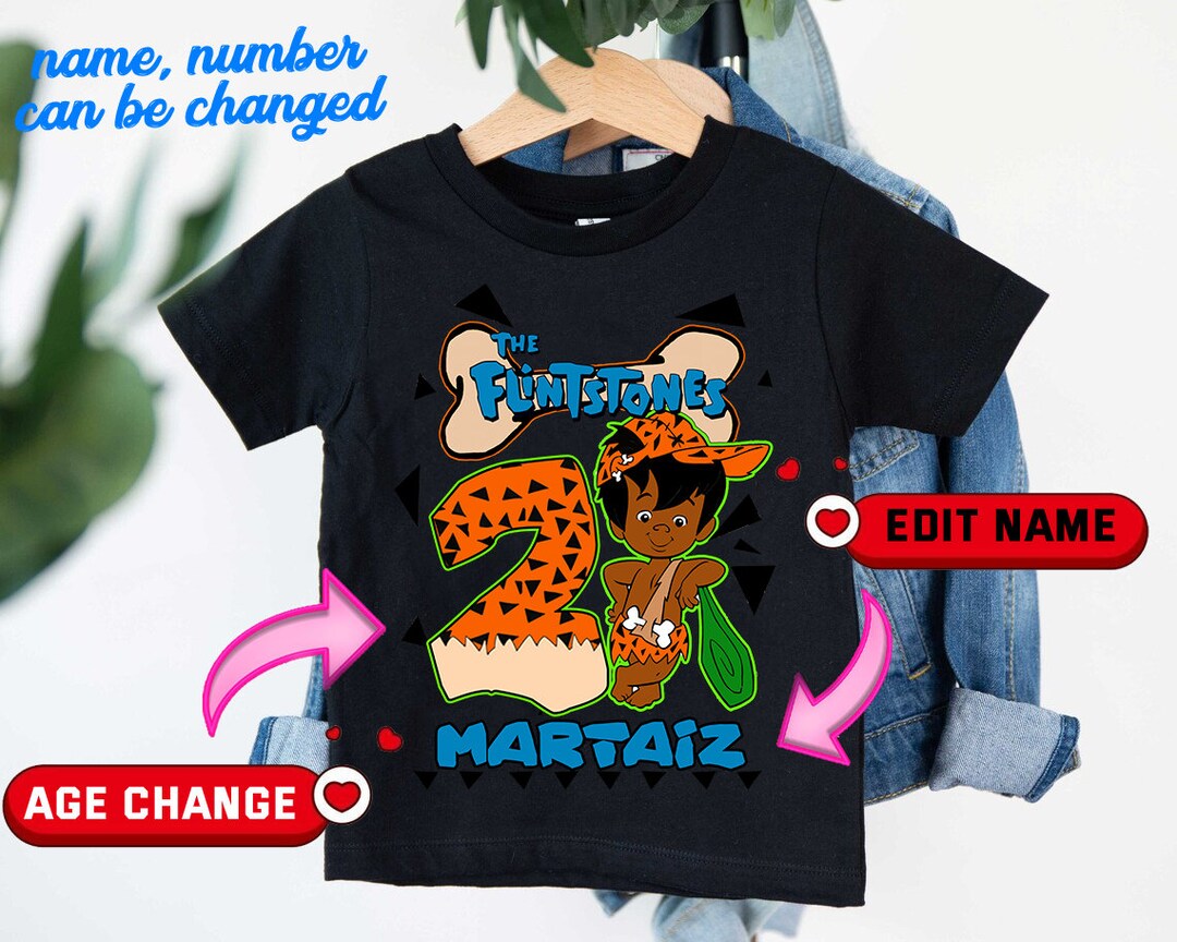 Flintstones African American Birthday PNG Digital Gift Idea - Etsy