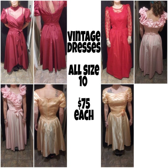 Vintage dresses