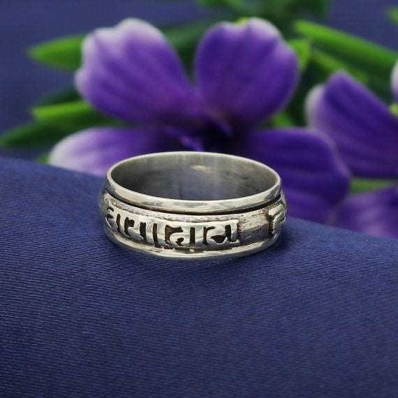 Buddhist hotsell spinner ring