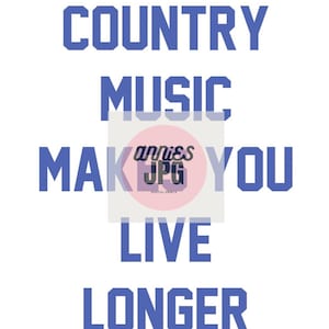 Country Music Blue