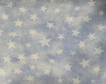 Marble Star by Moda Fabrics Blue Stars - 100% Cotton Quilt Fabric - By the Yard