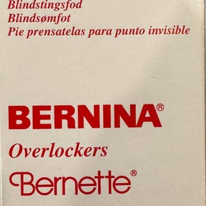 Bernina #5 Blindstitch Foot Brand New
