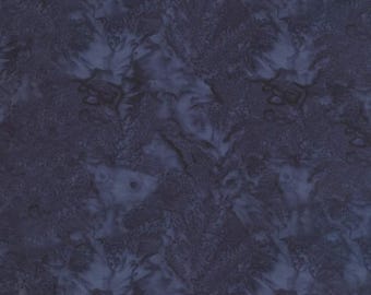 Riley Blake BATIKS Hand-Dyes Indigo Dye Sold by the Half Yard