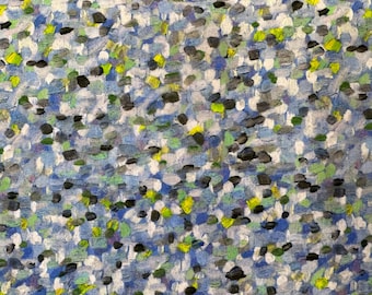 Liberty of London Tana Lawn Light Blue Pointillism Sold by the 1/2 Yd.