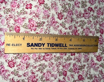 Cotton Lawn Pink Floral Sold by the Half Yard