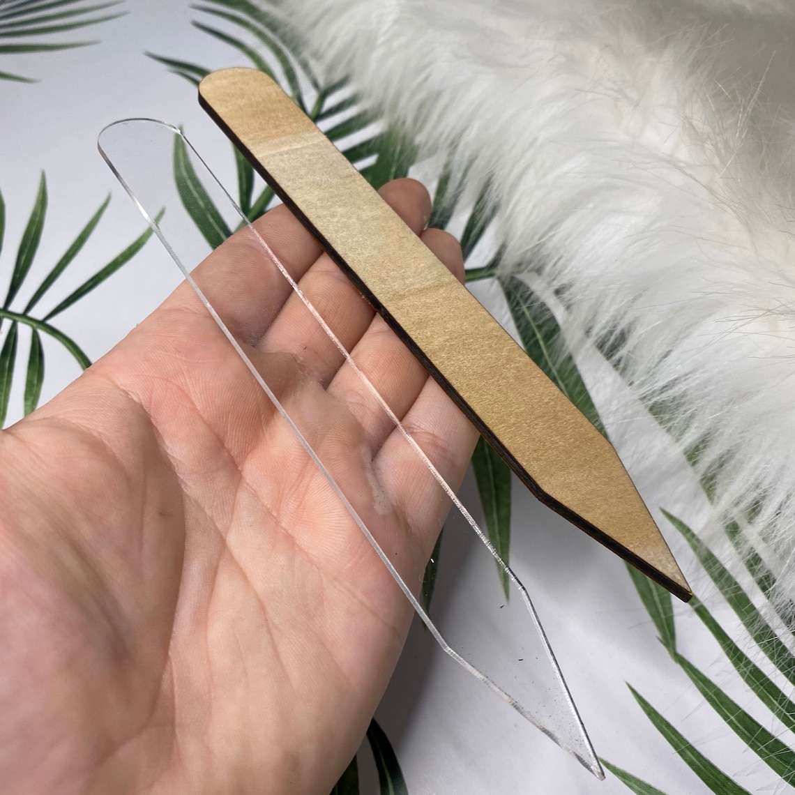 Plant Label / Stakes Blanks Clear Acrylic Wooden SVG Etsy