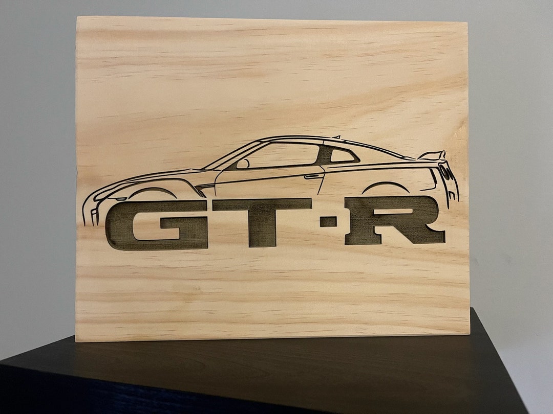 Custom Car Engraving / Wood Car Engraving Sign / Car Engraved Etsy