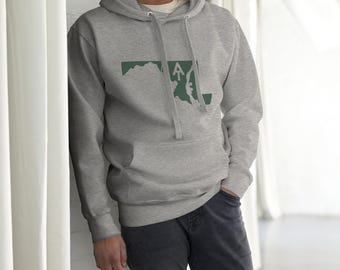 Appalachian Trail Maryland Sweatshirt | Maryland Thru Hiker Hoodie | AT Backpacking Gift