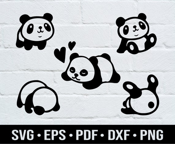 Download Panda Bundle Svg Panda Svg Cute Panda Svg Baby Panda Svg Etsy