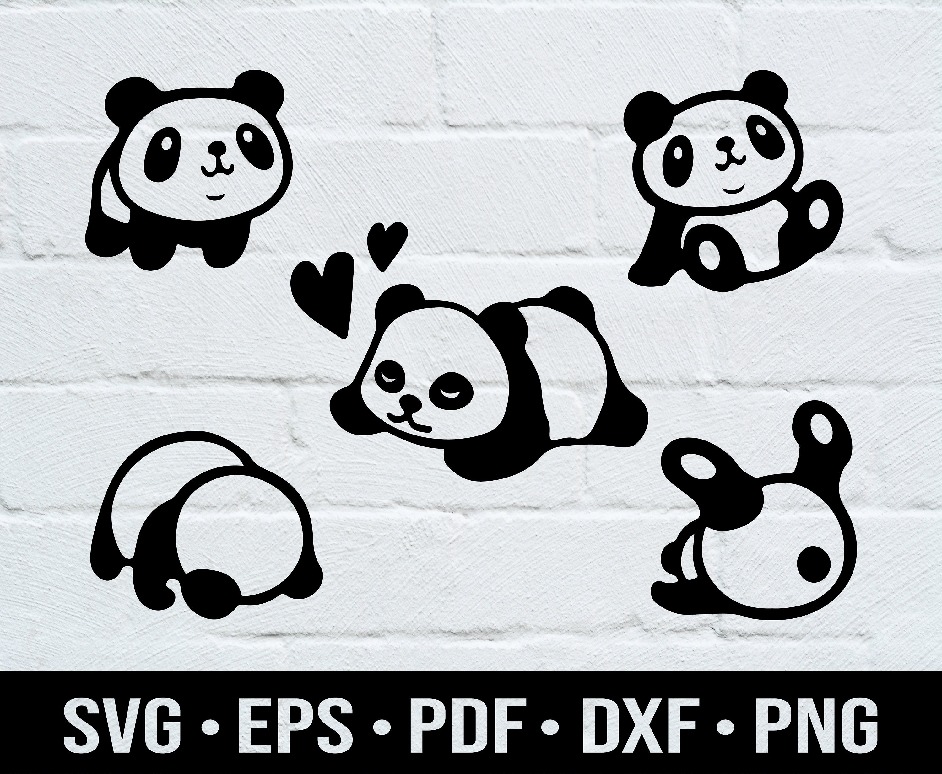 Free Free 279 Baby Panda Svg SVG PNG EPS DXF File