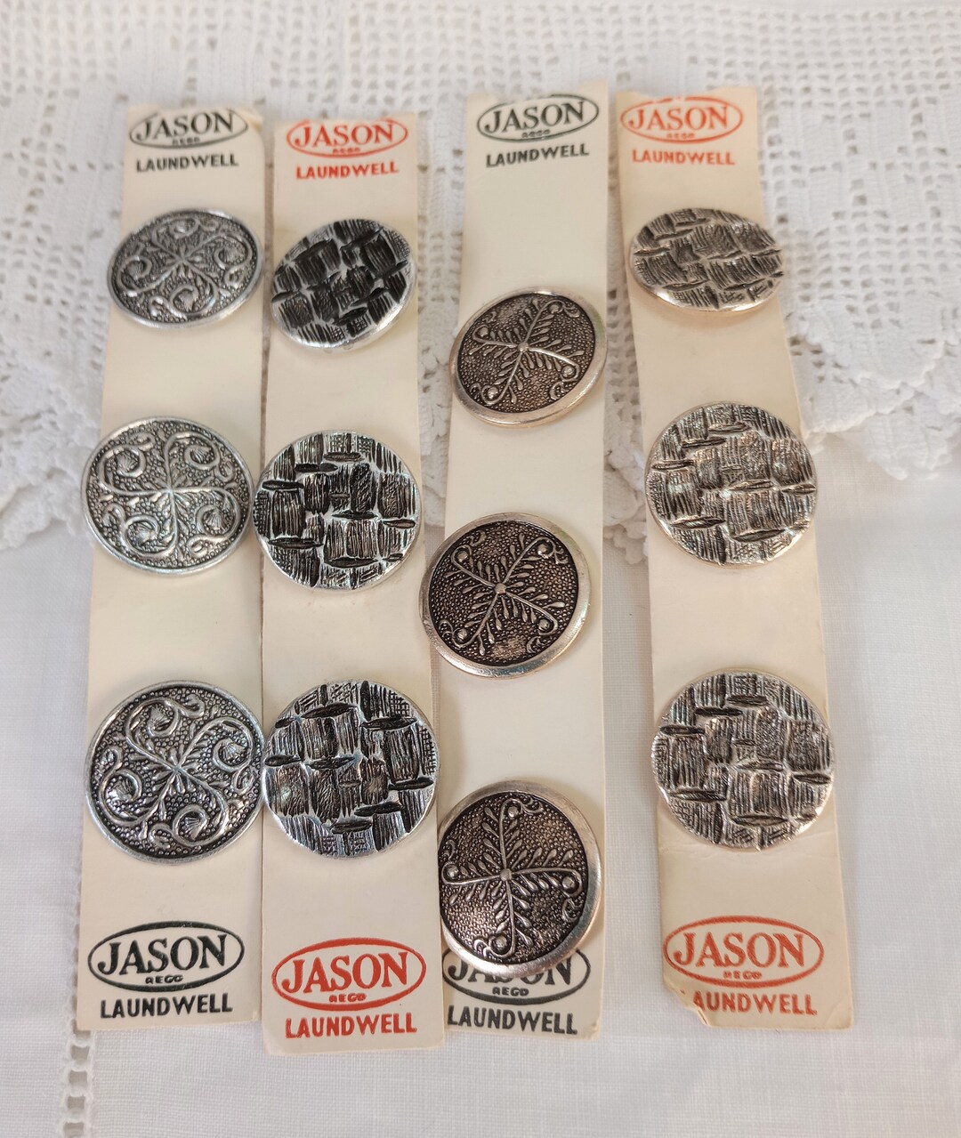 Vintage Jason Laundwell Metal Buttons: Military Design, 22mm - Etsy
