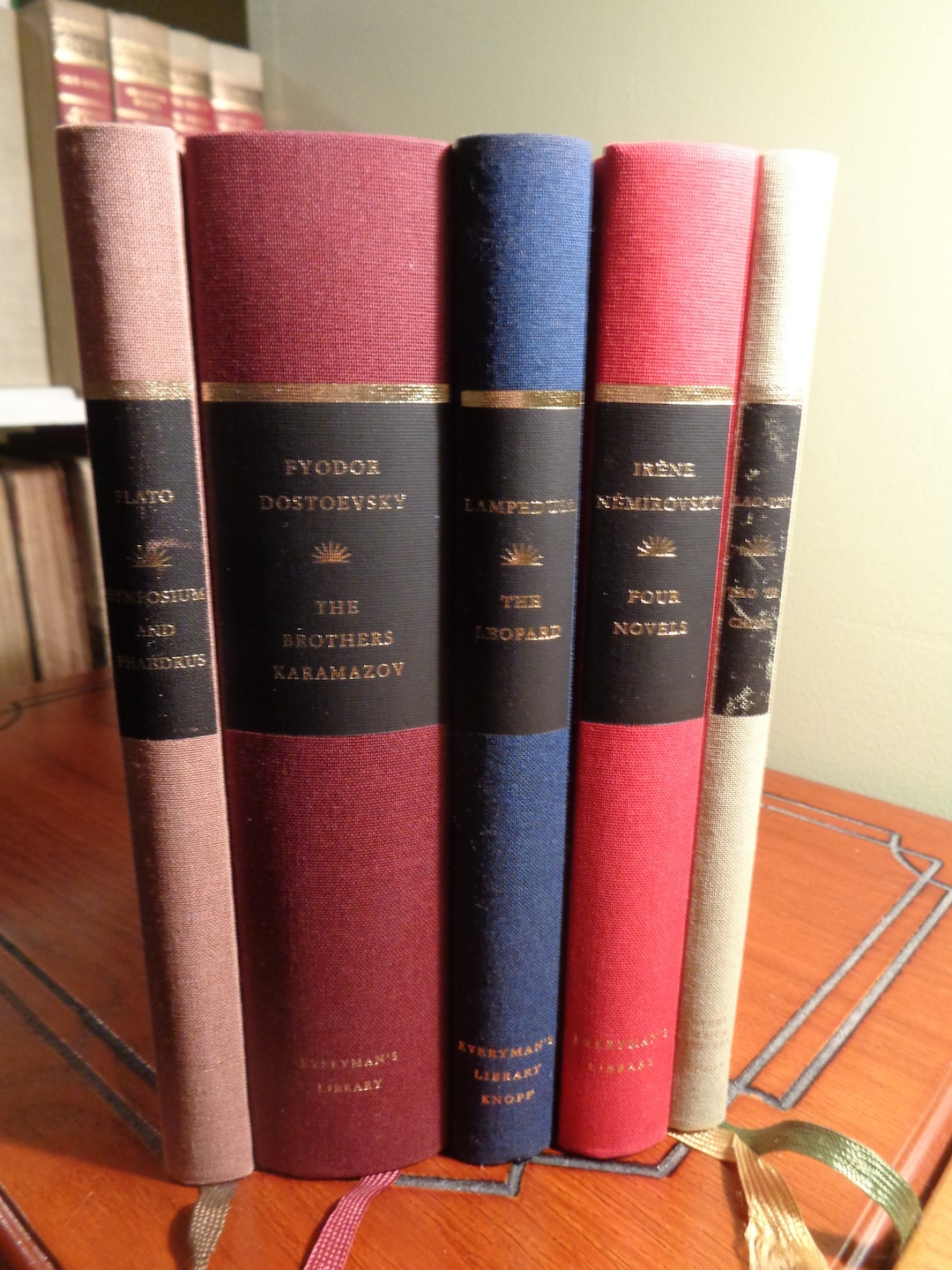 Everyman's Library Classic Vintage Decor Books Plato Etsy