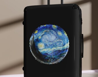 ゴッホ 星月夜 スーツケース、星月夜 イメージ ギフト、ゴッホ 絵画