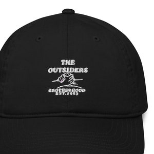 The Outsiders Dad Hat, The Outsiders Gifts, Gift For Mom Dad, Soulmate Gifts, Retro Classic 80s Gifts, The 80s Memorabilia, S E Hinton Book,