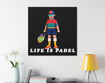 Regalos Padel, Decoración Del Hogar Regalo Padel Tenis, Regalo Para Jugador De Padel, Grabados Murales Padel Tennis, Ideas Regalo Padel Tenis Padel Club
