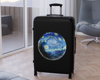 ゴッホ 星月夜 デザイン キャリーケース ゴッホ 星月夜 スーツケース、星月夜 イメージ ギフト、ゴッホ 絵画