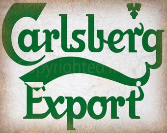 Carlsberg Logo garage workshop man cave PVC banner sign ZA210 